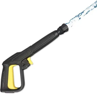 Obrázek produktu pro Vysokotlaká čisticí pistole se spouští, vhodná pro vysokotlaké čističe Karcher, rychlospojka, 1,9 mm, nerezová ocel.