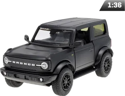 Zdjęcie produktu dla Model 1:36 RMZ Ford Bronco Badlands 2023, czarny matowy