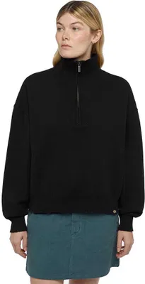 Produktbild von Dickies East Helena Halbzippullover Schwarz L Frau Schwarz L
