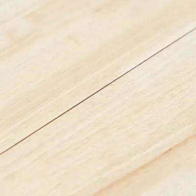 Image de vidaXL Table de salle à manger blanche et brune 106 cm en bois massif d'hévéa