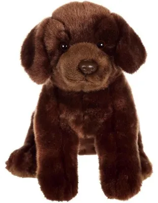 Produktbild von GIPSY TOYS Plüschtier: Brauner Labradorhund – sitzend. 25 cm