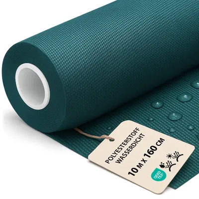 Produktbild von Polyesterstoff wasserdicht Stoff Meterware 10 M m x 160 cm - markisenstoff markisenstoffe canvas und polsterstoff möbelstoff futterstoff segeltuch und vorhangstoff Grün
