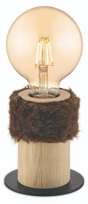 Produktbild von Besselink licht F572012-01, Braun, Holz, Universal, 1 Glühbirne(n), LED, 10 W