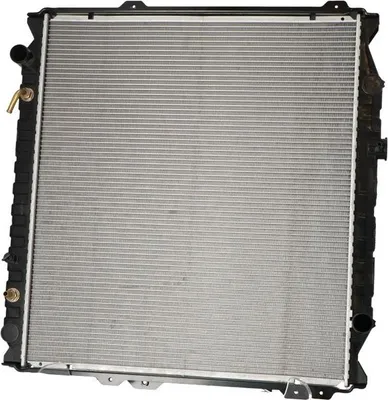 Produktbild von Kühler Motorkühlung Kühlrippen gelötet 636 - 577 mm Alu NRF für u.a. TOYOTA 4