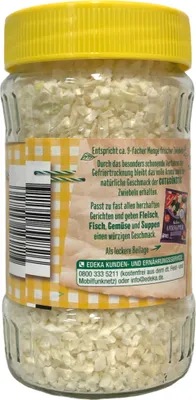 Produktbild von G&G Zwiebeln gefriergetrocknet (35g Dose) + usy Block