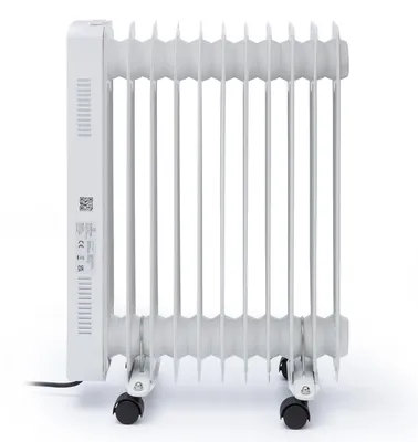 Obrázek produktu pro Klarstein Olejové radiátory, elektrický radiátor, tichý olejový radiátor 2500 W, mobilní elektrické radiátory, radiátor s termostatem a Wifi/App, volně stojící olejový radiátor, energeticky úsporný, olejový ohřívač