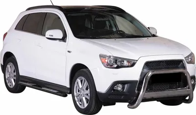 Zdjęcie produktu dla Progi boczne ze stali nierdzewnej do Mitsubishi ASX 2010-2012 czarne