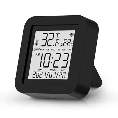 Immagine prodotto di Telecomando smart RobiCam PST-S09, IR, sensore temperatura e umidità, WiFi, Tuya Smart, nero