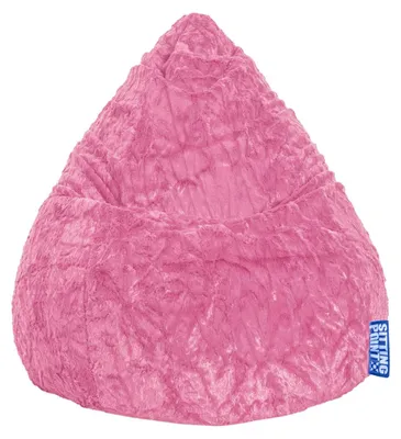 Produktbild von Sitting Point BeanBag Fluffy L 70 x 90 cm,  Pink 70x90cm
