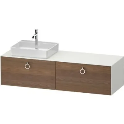 Produktbild von DURAVIT WT4890L77360010 WTU wh White Tulip 550x1600x408mm Am.