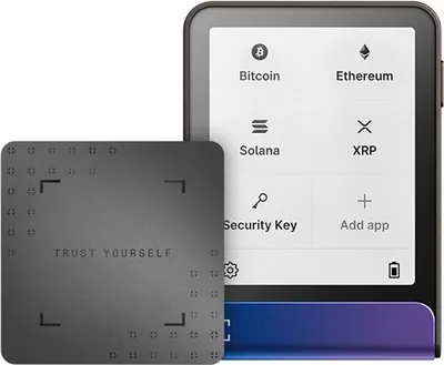 Zdjęcie produktu dla Ledger Flex mit Recovery Key, portfel sprzętowy Neptune Blue