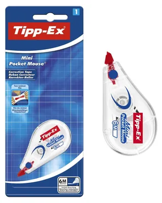 Produktbild von TIPP-EX 8128704, Weiß, 5 m, 8 mm, 80 mm, 19 mm, 197 mm