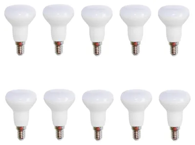 Produktbild von 10 x LED Leuchtmittel Reflektor R50 5W = 40W E14 matt 450lm warmweiß 2700K 120°
