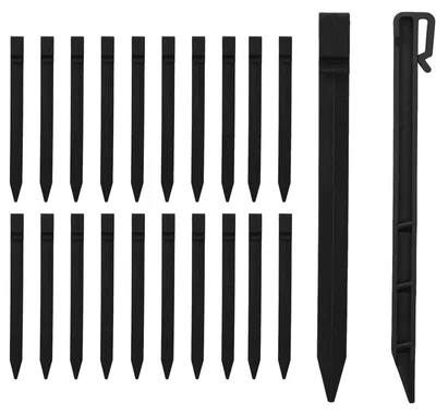 Productafbeelding van Set van 20 Kunststof Landschapsankers 24.4 cm voor Tuinafboording