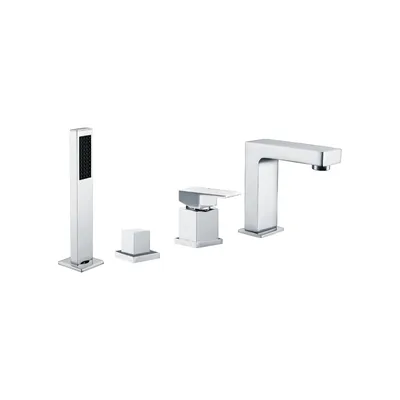 Obrázok produktu pre Mexen Cube vaňová batéria, chrómová - 72932-00