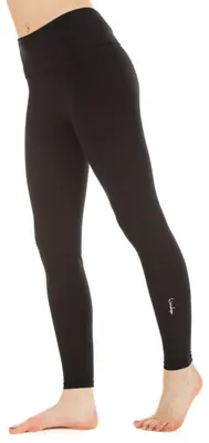 Zdjęcie produktu dla WINSHAPE Damskie długie, obcisłe legginsy, model WTL1, spodnie treningowe, czarne, rozmiar M (EU)