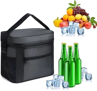 Produktbild von PolkaHome® Faltbare Kühltasche für Picknick, Camping, Strand – 10 Liter