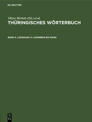 Produktbild von Luderbein bis Mann