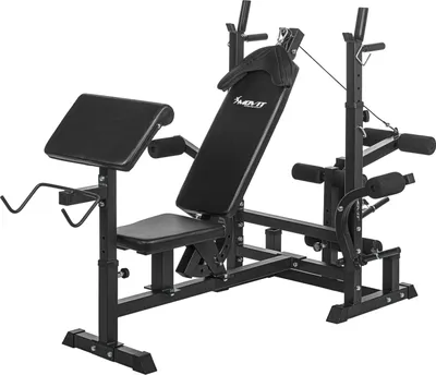 Produktbild von MOVIT Kraftstation PRO, Multifunktionsbank Homegym Hantelbank Heimtrainingsgerät