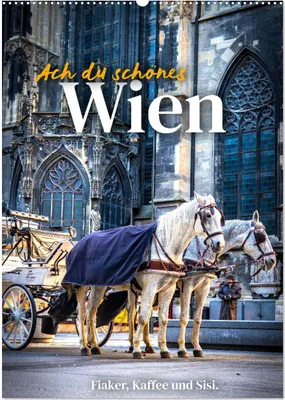 Produktbild von Ach du schönes Wien (Wandkalender 2025 DIN A2 hoch), CALVENDO Monatskalender