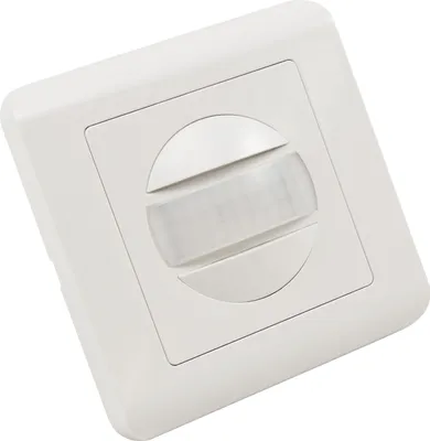 Produktbild von Unterputz IR Bewegungsmelder McShine "LX-20", 160°, 300W, LED geeignet, weiß