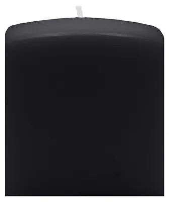 Produktbild von Quader Kerzen Schwarz 8 x Ø 7/7 cm, 4 Stück