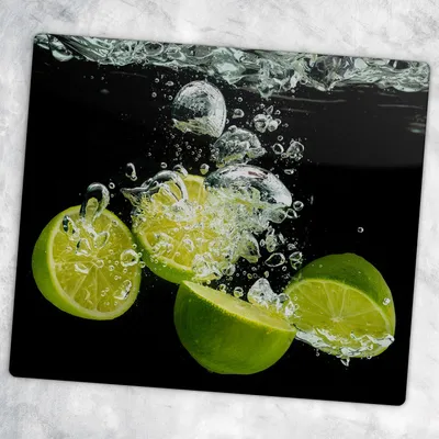 Produktbild von Glas-Herdabdeckplatten Glaskeramikkochfeld-Abdeckung Spritzschutz Glas 60 cm x 52 cm - Fruchtwasser