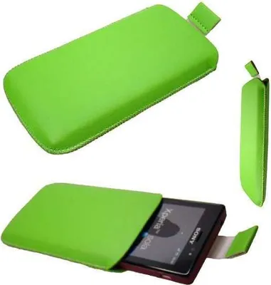 Obrázek produktu pro Tasche - Slide-Etui für Sony Xperia S in grün