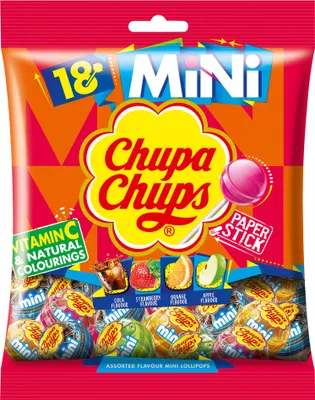 Obrázek produktu pro Chupa Chups cukrovinka lízátka Mini vit.C 12x108g