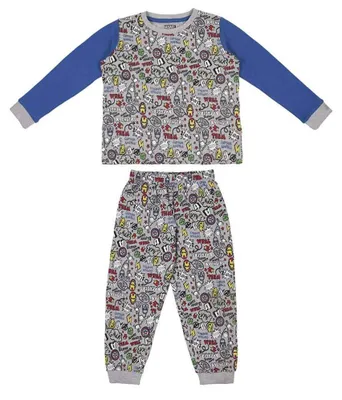Imagen del producto de Pantalones de pijama para bebé y niño pequeño Cerdá, modelo 44729, color "Bunt", talla única