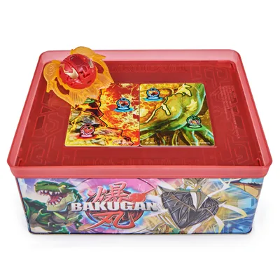 Immagine prodotto di Bakugan scatola di latta da collezione s6