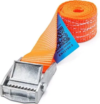 Produktbild von Famanu Spanngurt 250 kg 0,5 m mit Klemmschloss - 25 mm Breite