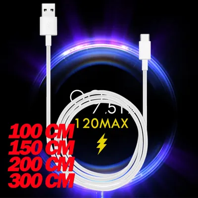Produktbild von Original Xiaomi HYPERCHARGE Usb C Ladekabel Datenkabel Turbocharge Schnellladekabel für Xiaomi 17 15 15T 14T 14 13 12 uvm 2 Meter