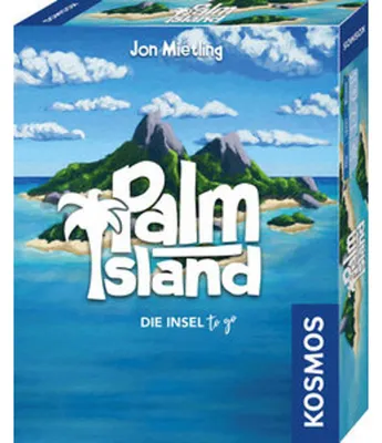 Immagine prodotto di KOSMOS Palm Island, Kartenspiel, Die Insel to go, Gesellschaftsspiel, Strategiespiel, Spiel, Spielware, 1-2 Spieler, ab 10 Jahren, 741716