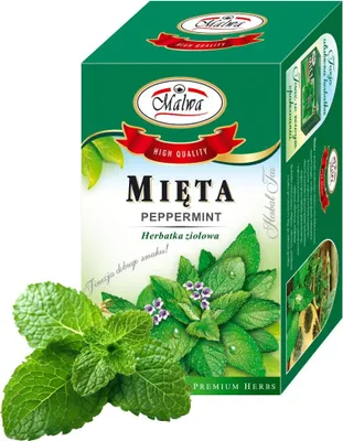 Produktbild von Malva Kräutertee mit Minze, 20 Beutel