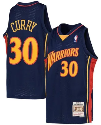 Image de Maillot NBA Stephen Curry Golden State Warriors 2009 Mitchell & ness Hardwood Cl