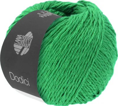 Produktbild von Lana Grossa Dodici 50 g, Farbe:022 - Smaragdgrün