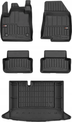Image de Tapis de sol et tapis de coffre 3D SET Dacia Sandero 3 à hayon à partir de 2020-