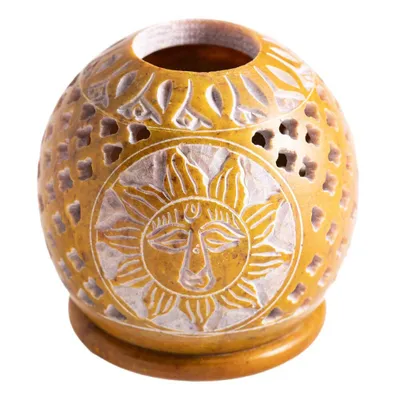Immagine prodotto di Lampada da tè a sfera - giallo sole