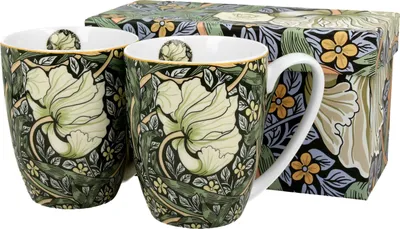 Obrázek produktu pro DUO ART GALLERY 2er-Set Tassen 380 ml PIMPERNEL New Bone China Porzellan