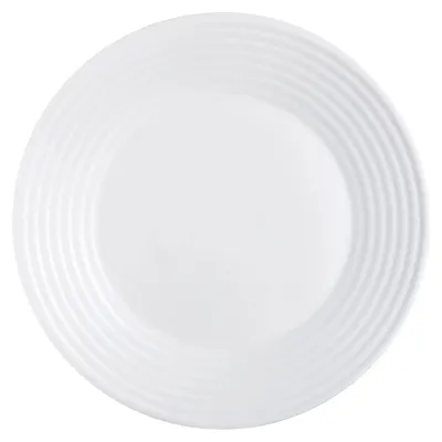 Productafbeelding van Glazen serveerschaal, 27 cm, wit