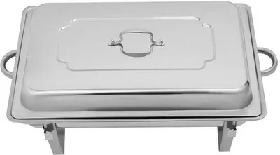 Produktbild von Warmhalteplatte 9L Edelstahl Einrohrer mit Deckel