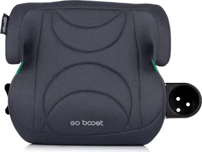 Productafbeelding van Chipolino kinderzitverhoger Go Boost i-Size (125-150 cm), met bekerhouder, afwasbaar, donkergrijs