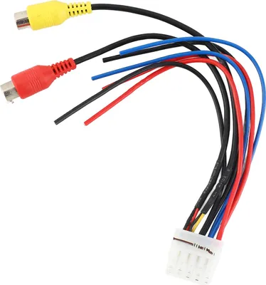 Produktbild von Stromeingangs-Lautsprecherkabelbaum für DUAL TBX10A-Verstärker, 10-poliger Stecker