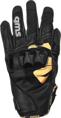 Produktbild von gms Handschuhe Curve schwarz-gelb XS