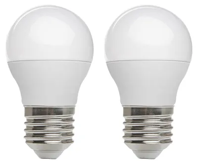 Produktbild von Kobi E27 LED Kugellampe 6W 470lm 6000K 230V 2 Stück
