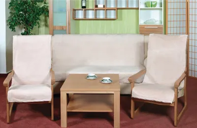 Produktbild von Micro 3+1+1 Sofabezug beige