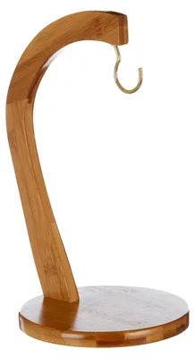 Bananenhänger aus Holz, rechteckig, 30x21x17 cm, natürlich