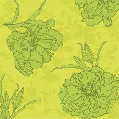 Produktbild von 50 Servietten ROYAL Collection 1/4-Falz 40 cm x 40 cm grün Thalia