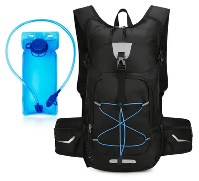 Trinkrucksack 2L mit Trinkblase, leicht, für Laufen, Radfahren, Trekking